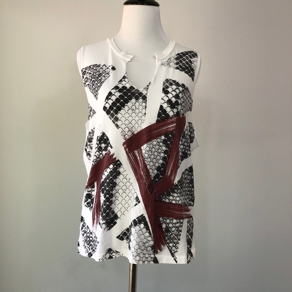 True Religion Snake Print Tank Top - Picture 5 of 6